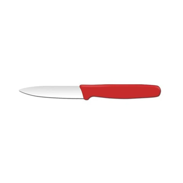 HENDI red pointed paring knife (L)192mm Basic version