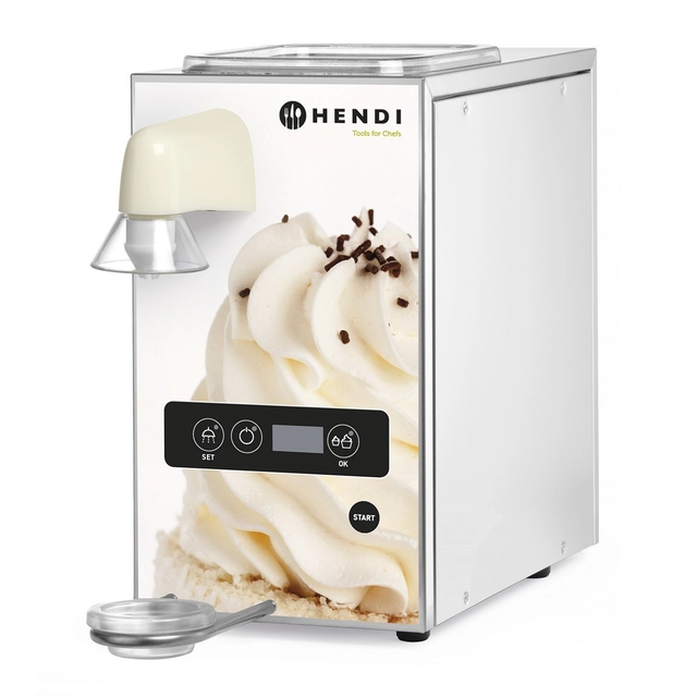 Hendi whipped cream machine 2,5L electronic efficiency 50kg.h Hendi 290934