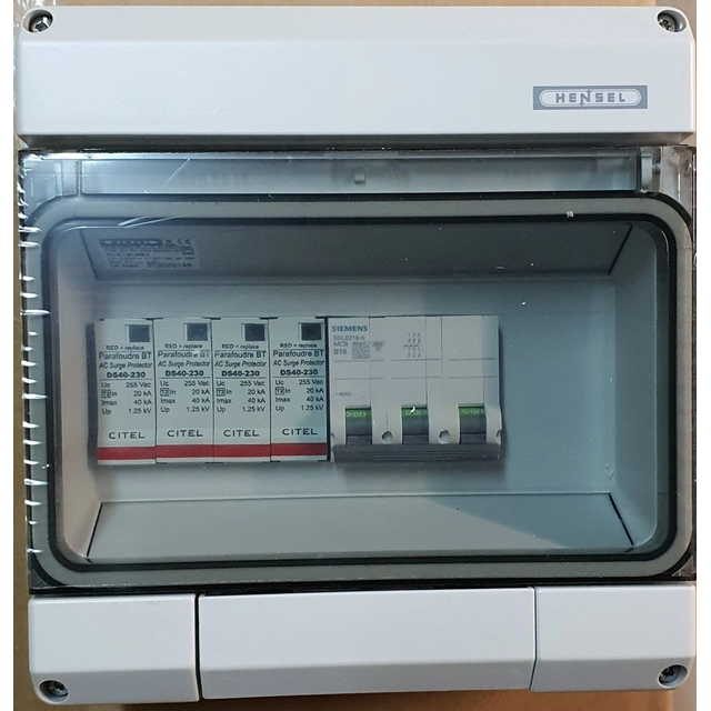 Hensel sadales iekārta - KV-PV-AC2 600001 / M CITEL 9P komplekts