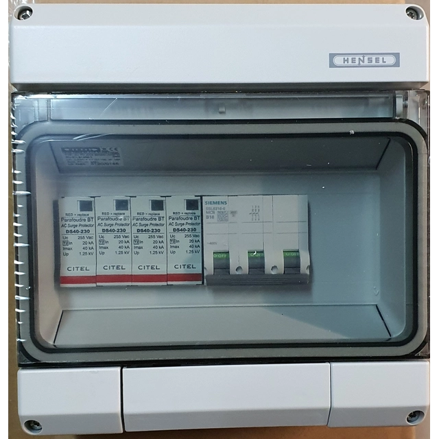 Hensel switchgear - KV-PV-AC2 600001 / M CITEL 9P set