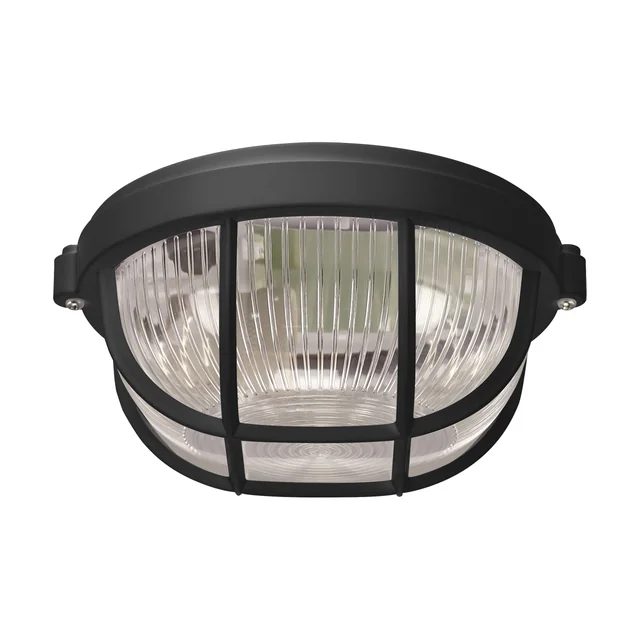 Hermetic ceiling lamp SALTO PRO 10 BLACK