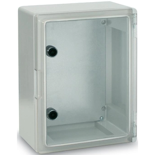 Hermetisk kabinet SWD gennemsigtig dør 250x330x130, lavet af ABS materiale