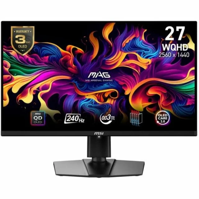 Herní monitor MSI MAG 271QPX 27&quot; 240 Hz Wide Quad HD