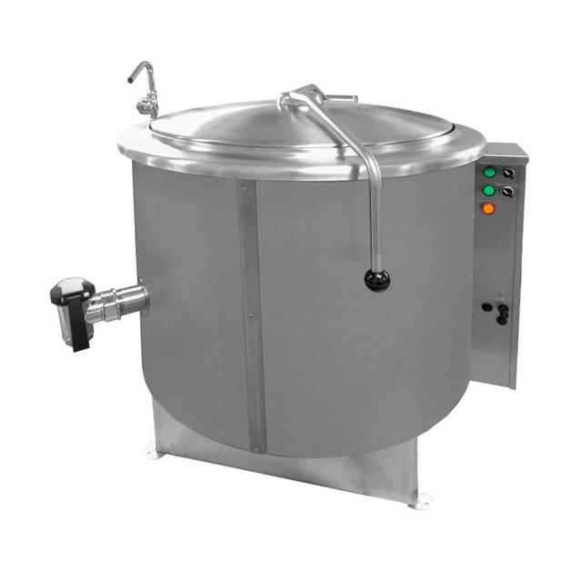 Hervidor de cocina redondo, gas, capacidad 200l, 31,5 kW, RKG-200 | Gastrometal