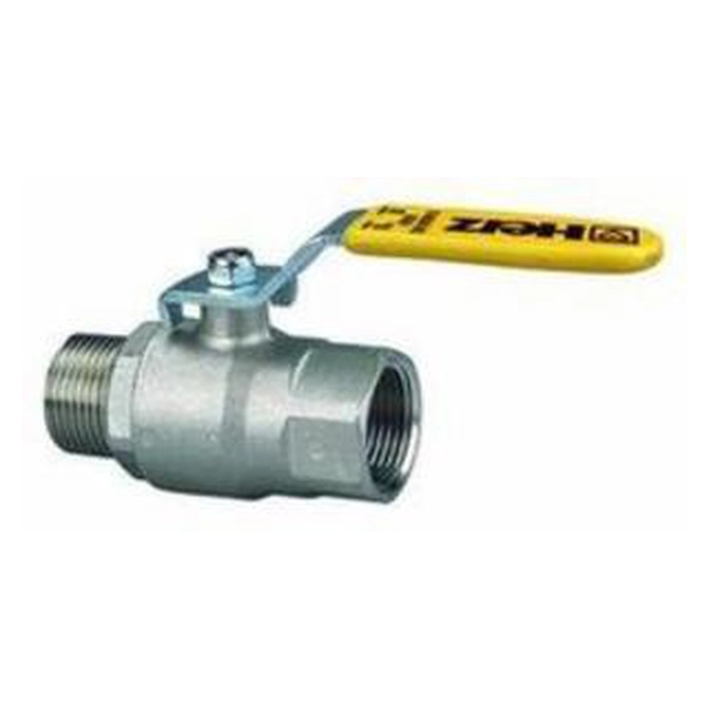 HERZ ball valve gas DN20, MF, PN5 lever 3/4&quot;