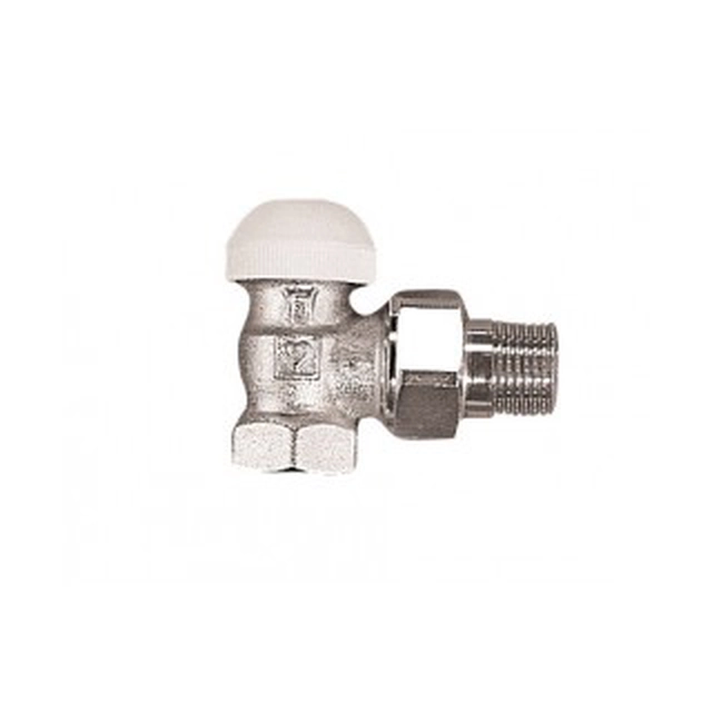 HERZ thermostatic valve TS-90, M28, 1/4&quot; internal, kvs 1.00 m3/h, corner