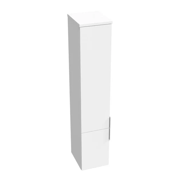 High cabinet Ravak SB Rosa II 350, with handles, white/white