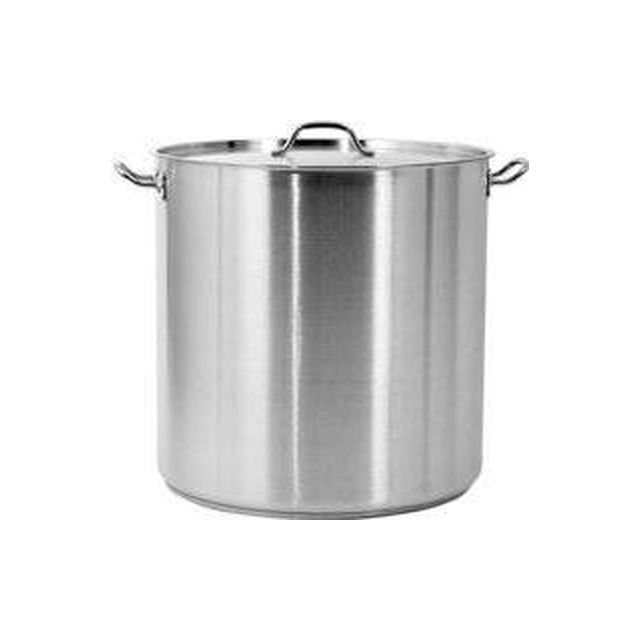 HIGH CASSEROLE WITH A LID STAINLESS STEEL 50x50CM 98.2L