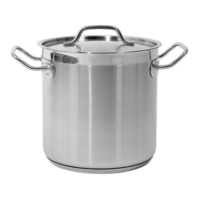 HIGH POT WITH STAINLESS STEEL LID 20x20CM 6,3L