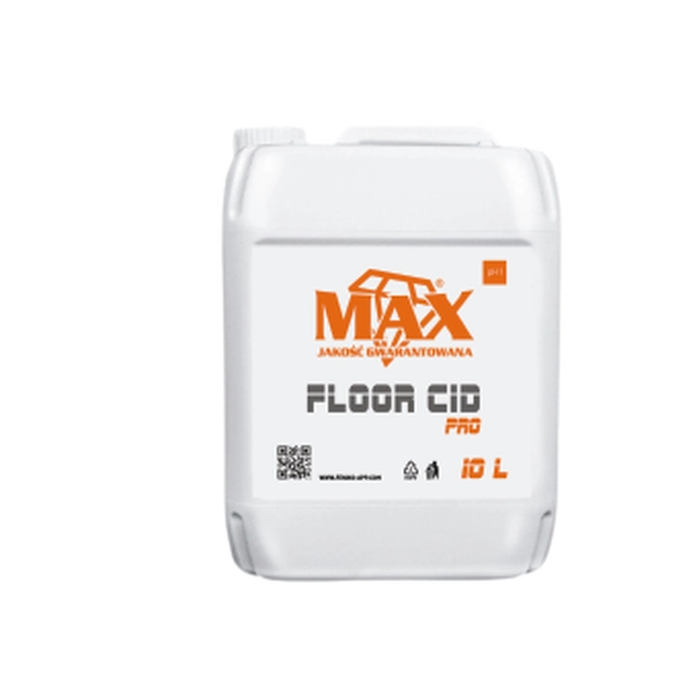 Highly concentrated preparation for washing surfaces Max Floor Gress Cid Pro 10 L Feniks Chemia