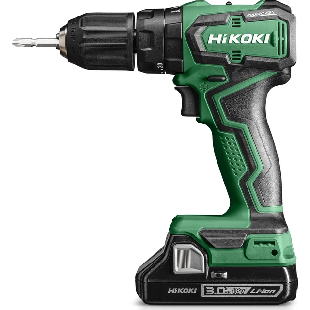 Hikoki drill/driver DV18DD WQZ 18 V 2 x battery 3 Ah