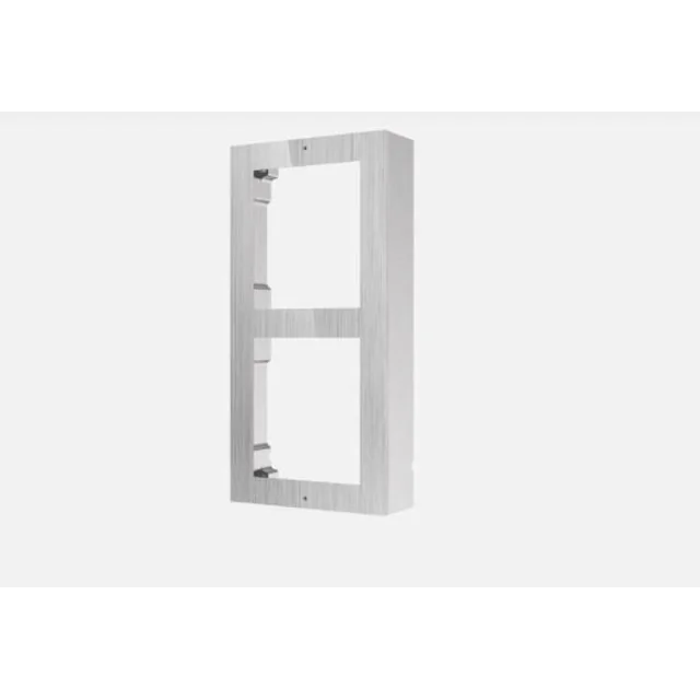 Hikvision modular video intercom mounting frame stainless steel - DS-KD-ACW2/S