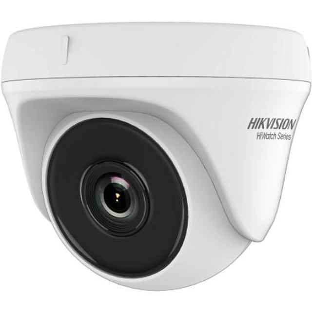 Hikvision Turbo HD Dome novērošanas kamera HiWatch sērija 2 Megapikseļi 2.8mm IR 20m, HWT-T120-P-28 2MP