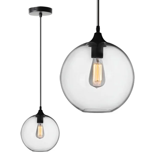 Hængende glasloftslampe APP311-1CP Loft