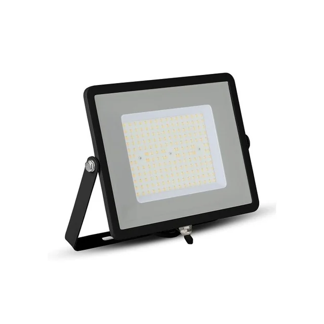 Holofote LED 100W, 8200lm, cor: 4000K branco neutro, caixa preta IP65, 5 anos de garantia, chip SAMSUNG; V-TAC