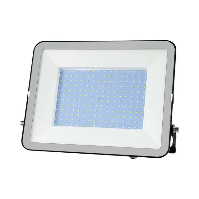 Holofotes LED - Samsung - IP65 - Corpo Preto - 300 Watts - 26390 Lúmens - 4000K - 5 Anos