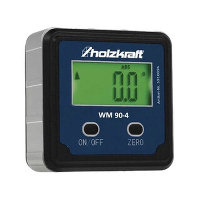 Holzkraft WM 90-4 digitaalinen astemittari 0 - 360 ° | Pahvilaatikossa