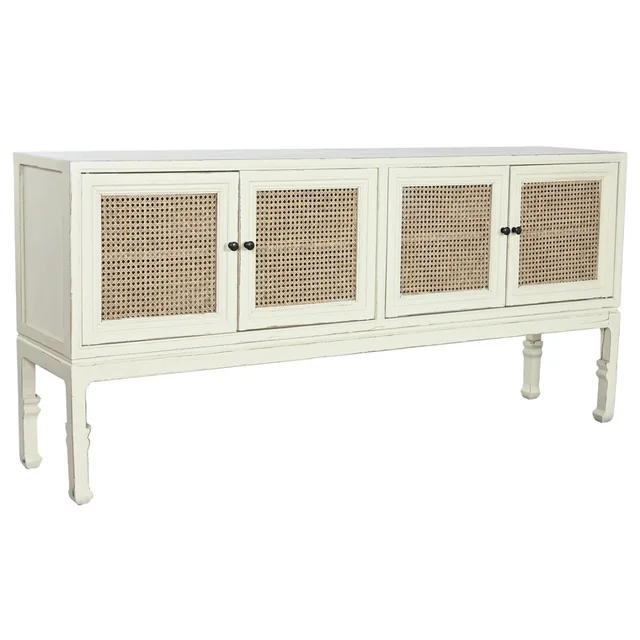 Home ESPRIT Credenza Bianco Naturale 180 x 40 x 85 cm