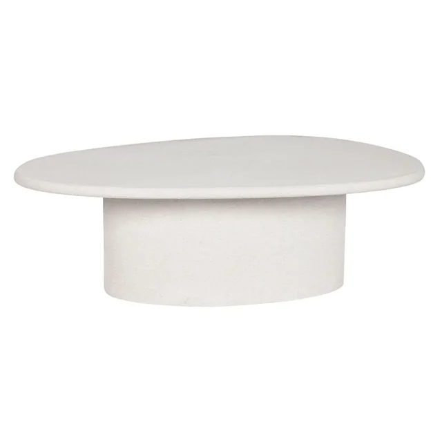 Home ESPRIT Table White Spruce Wood MDF Wood 100 x 60 x 32 cm