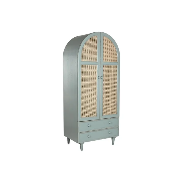 Home ESPRIT wardrobe Color Natural Green 85 x 56 x 200 cm