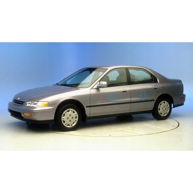 Honda Accord 1994-1997 - Chrómové ochranné bočné lišty dverí