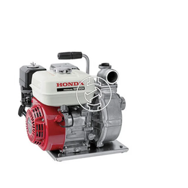 Honda WH20 explosieaangedreven zuiverwaterpomp 500 - 0 l/min | 8 m | 4 tarief