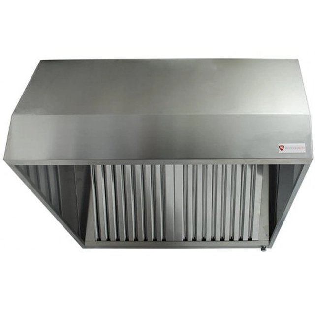 Hood with grease traps for convection steam ovens Okt01