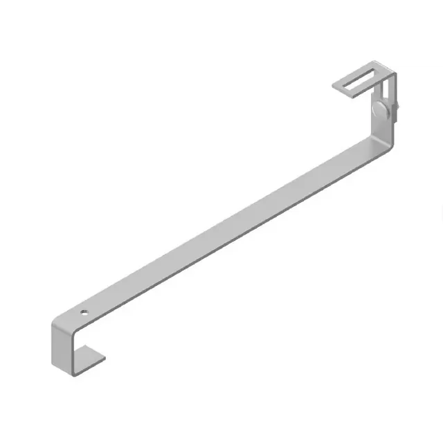 Hook holder S45 adjustable: 450*30*4mm /sloping roof