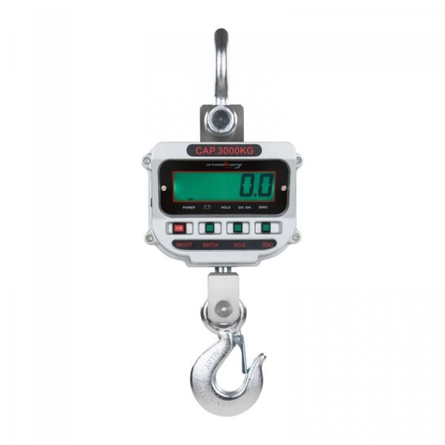 Hook scale - 3 t / 0,5 kg - LCD STEINBERG 10030006 SBS-KW-3TC