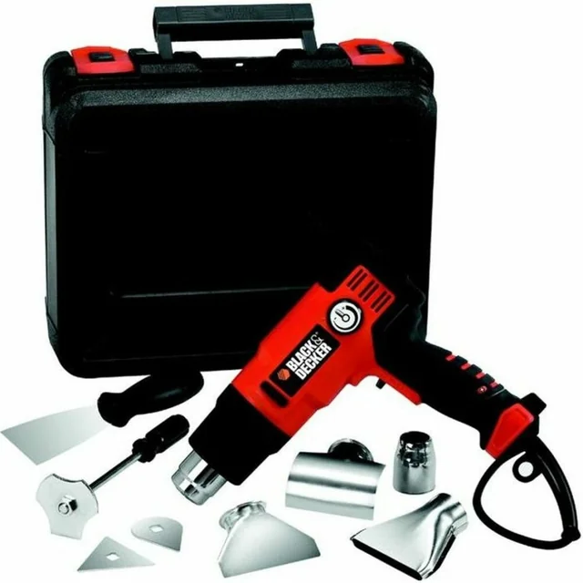 Horkovzdušná pistole Black &amp; Decker KX2200K-QS 2000 W 65ºC / 650ºC