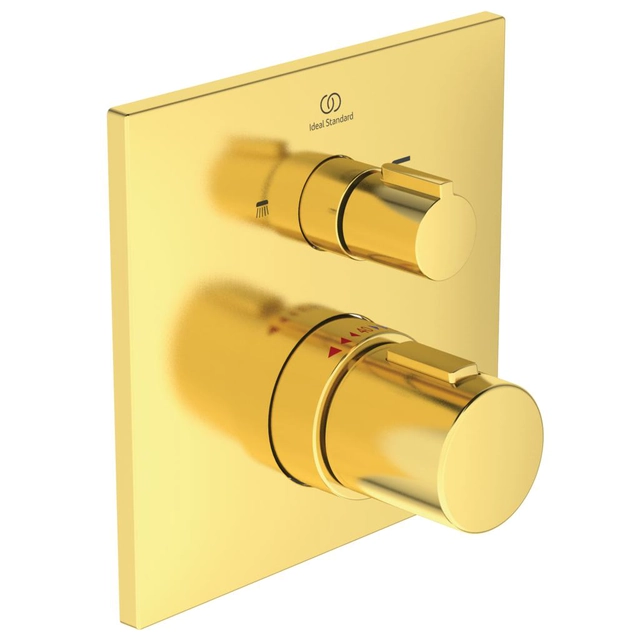 Horní díl pro vanovou-sprchovou baterii Ideal Standard, Ceratherm C100 Brushed Gold