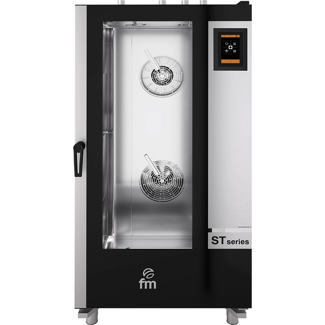 Horno combinado de vapor, gas, Gastro-Big, táctil, 20xGN1/1, P 38 kW