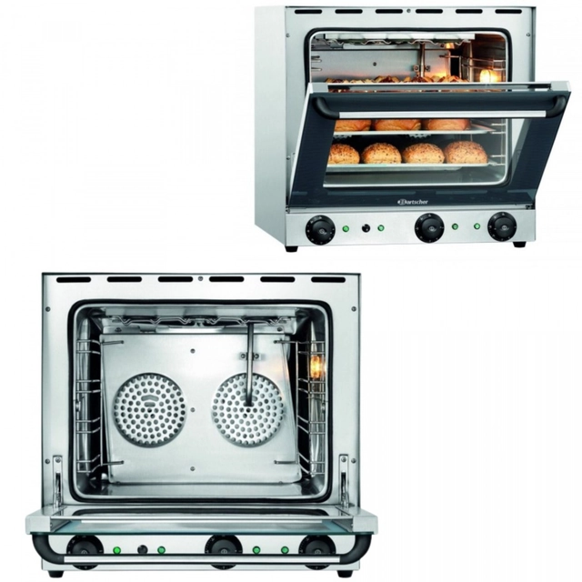 Horno de convección 4-Poziomowy Con grill Bartscher A120788