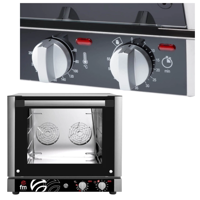 Horno de convección ShopCook 4x GN 2/3 | Estalgast 912058