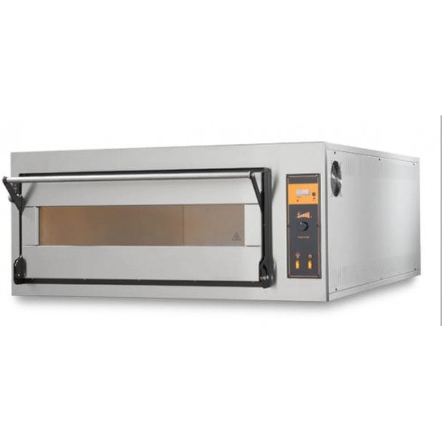 Horno de panadería modular eléctrico de chamota con cámara elevada 2x600x400 | HORNEAR D4H (TRD4H) | RQ