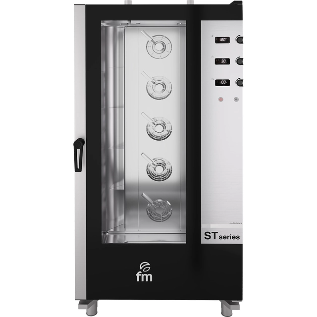 Horno mixto a vapor, Gastro-Big, electrónico, 20xGN1/1, P 26.25 kW