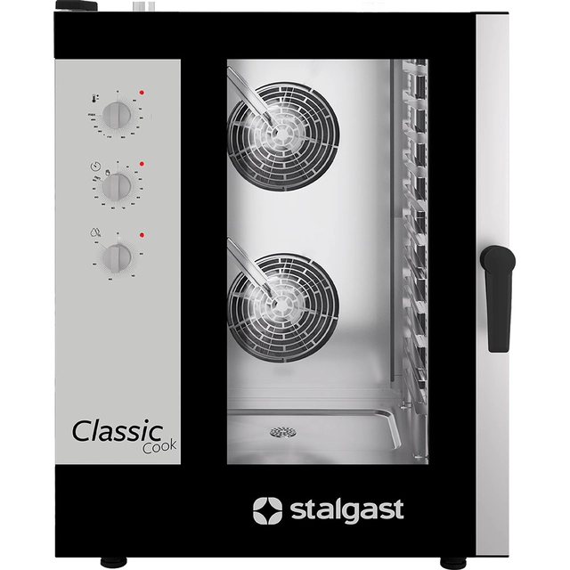 Horno mixto, STALGAST ClassicCook, manual, 11xGN1/1, P 18.5 kW