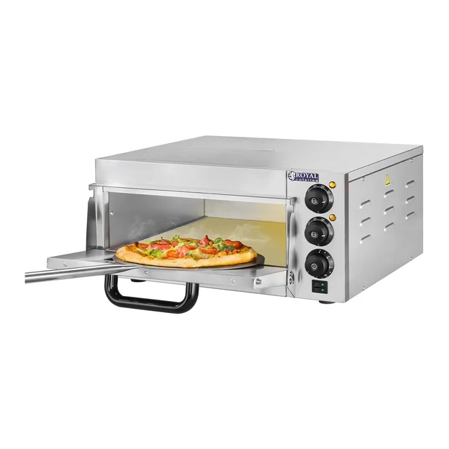 Horno para pizza 1-komorowy eléctrico, 350st