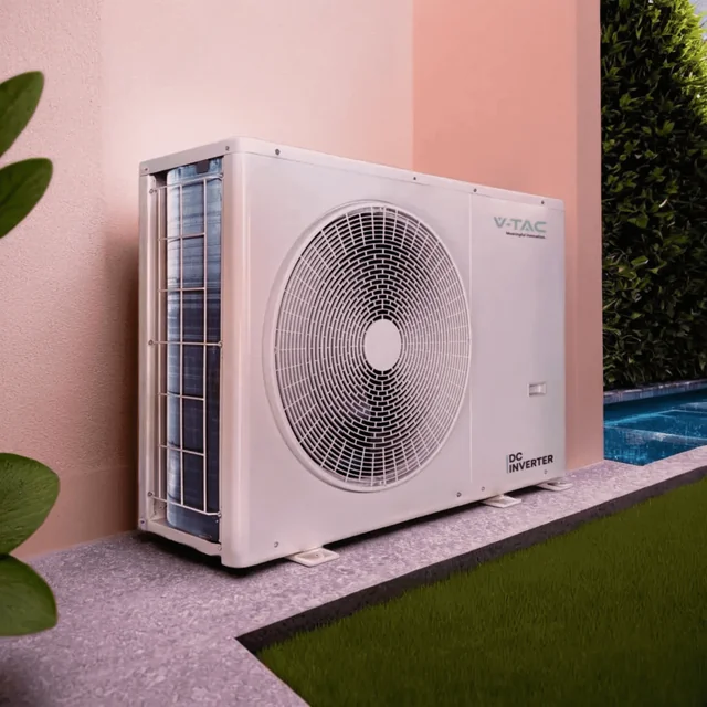 Hőszivattyúk - ATW monoblokk - R32 - DC ventilátor - 220-240V - 1 fázis 14kW kiegészítő fűtéssel 3kW