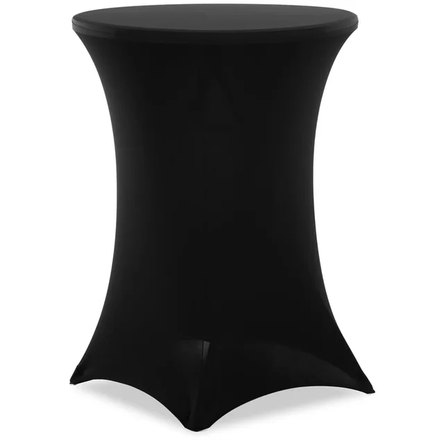 Housse pour tables de bar 80cm, noir | RC-TC_2
