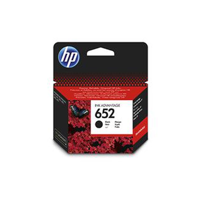HP 652 Black Original Ink Advantage Cartridge, ,F6V25AE (360 pages)