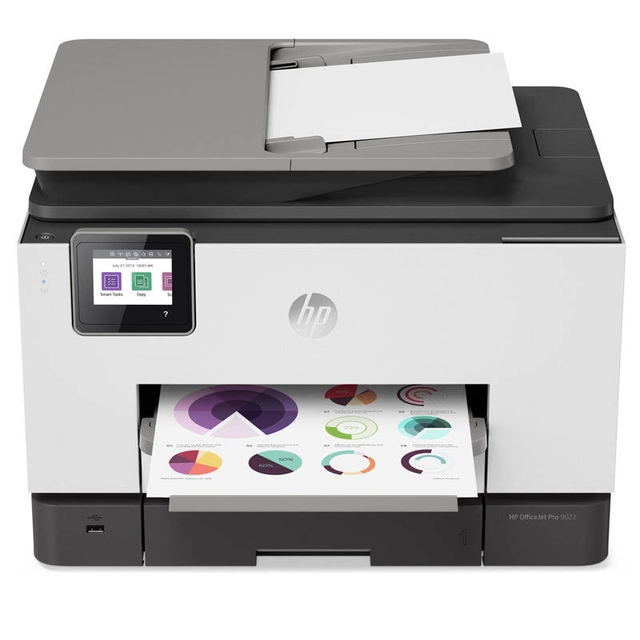 HP OfficeJet Pro 9022E InkJet Multifunction Printer, Color, A4, Duplex, Network, Wi-Fi