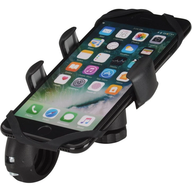 HR GRIP universal Quicky x'tra holder for smartphones, for handlebars with a diameter of 22.2 - 31.8 mm