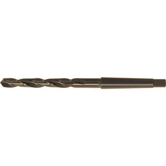 HSS twist drill bit with Morse taper shank, rolled FORTIS