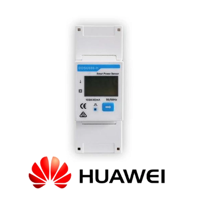 HUAWEI DDSU666-H 100A/40mA, čítač 1faz (s transformátorem)