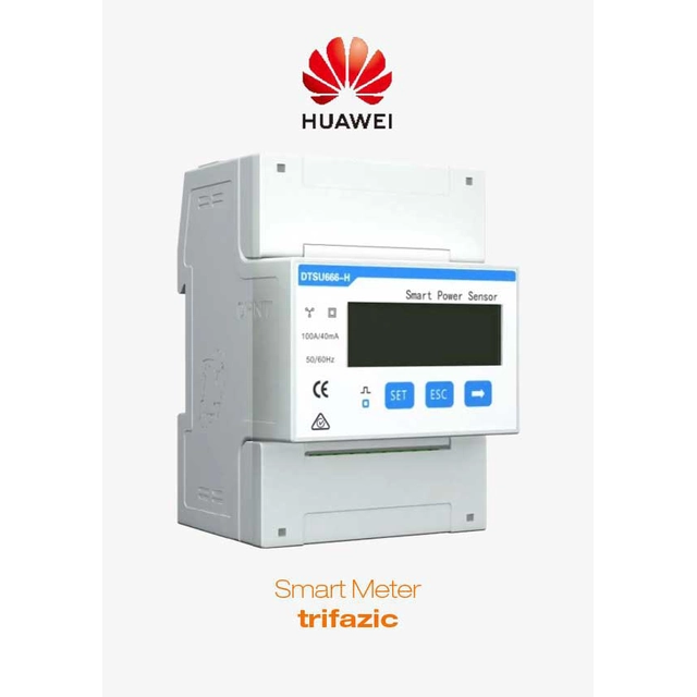 Huawei driefasige slimme meter DTSU666-H 100A