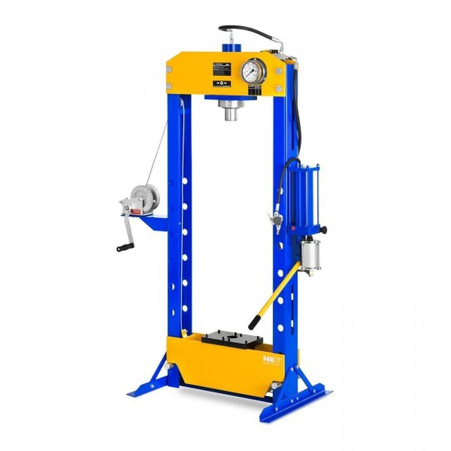 Hüdraulilis-pneumaatiline press – 50 t – 624 bar MSW 10060303 MSW-WP-50T-P