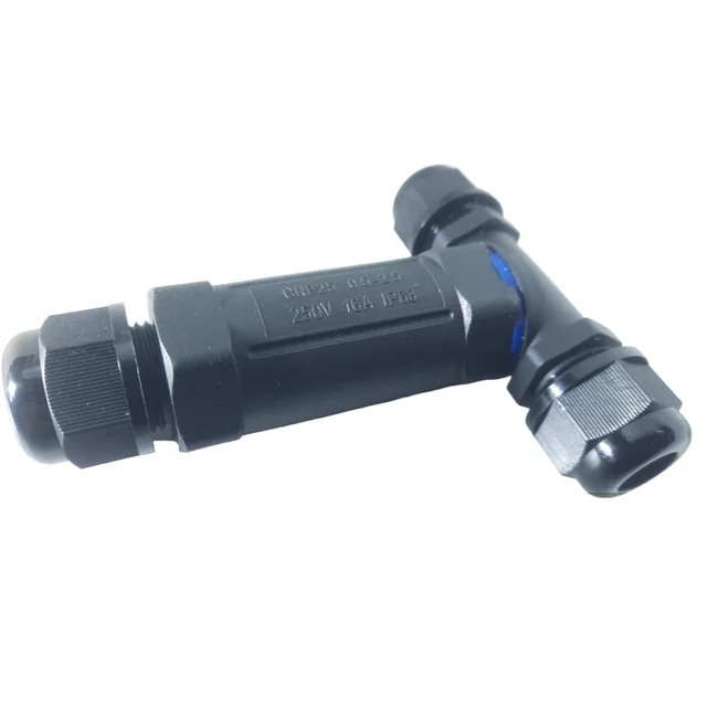 Hülse 5 Drähte 0.5-2.5mm² T-Stecker Steckerverbindung Abzweigkabel 16A IP68