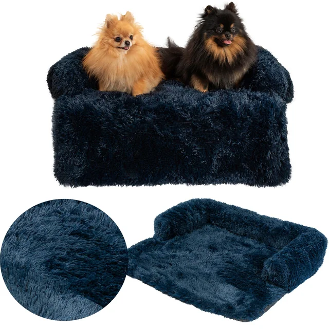 HUNDEBETT FÜR DIE COUCH PJ-020 MARINEBLAU S