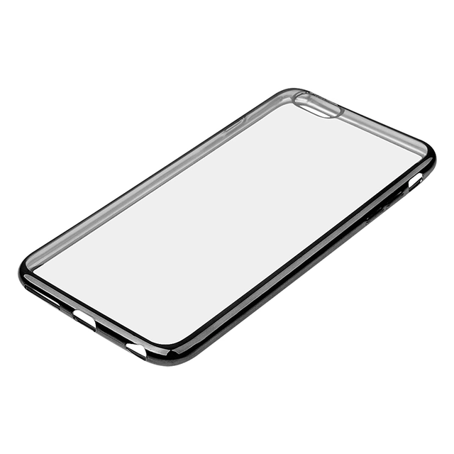 Husă pentru iPhone 6 6s Plus metalic „E”